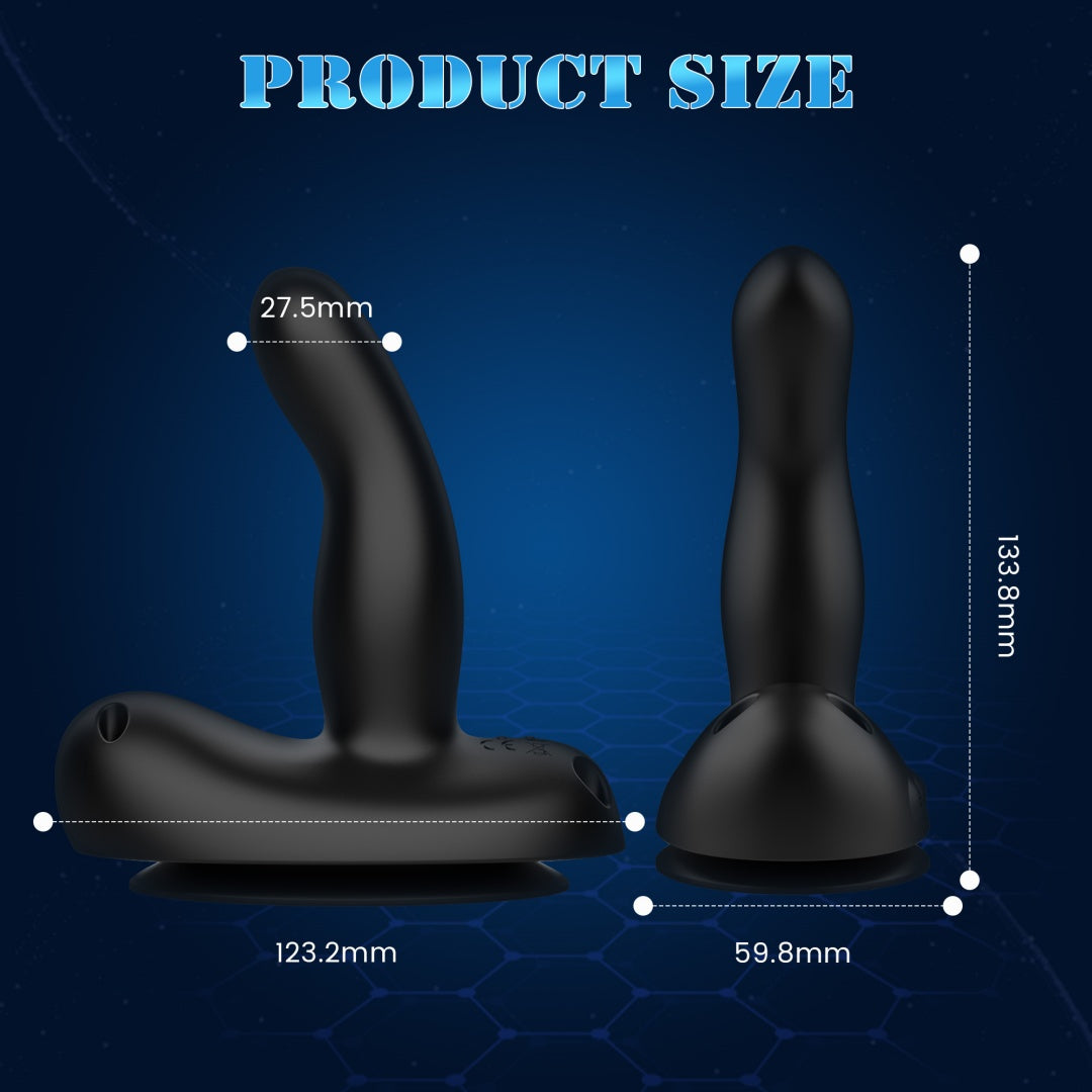 Mini Saddle G Spot Prostate Vibrator With Suction Cup & Panty - My Store