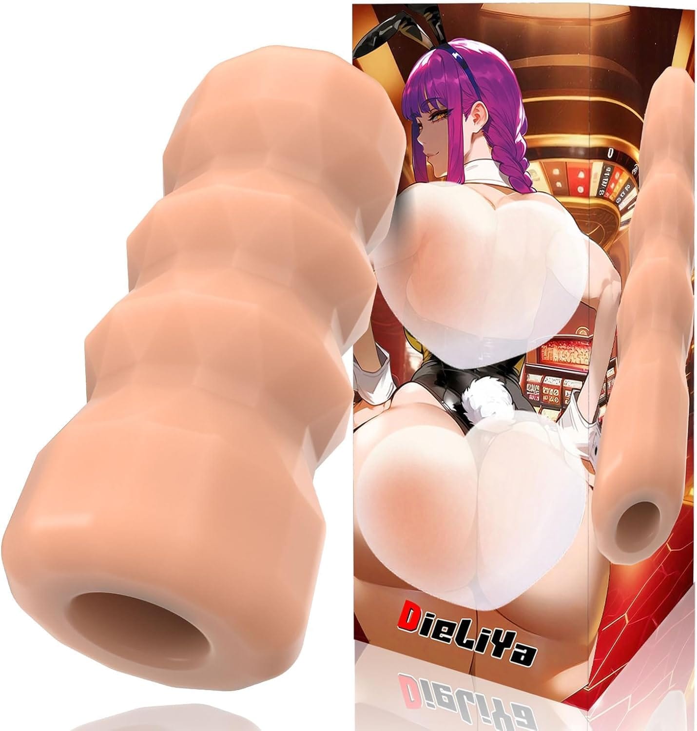 Manual Male Masturbation Realistic 3D Textured Stroker 5 Colors - My Store