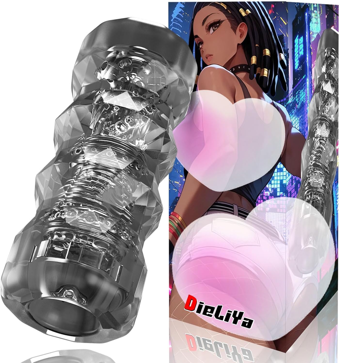 Manual Male Masturbation Realistic 3D Textured Stroker 5 Colors - My Store