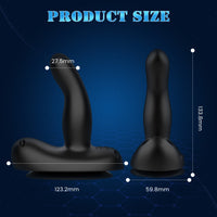 Mini Saddle G Spot Prostate Vibrator With Suction Cup & Panty - My Store
