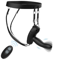 Mini Saddle G Spot Prostate Vibrator With Suction Cup & Panty - My Store
