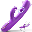 3 In 1 Rabbit Vibrator 360°Rotation Clitoral G Spot Stimulator - My Store