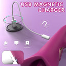 4 IN 1 Rose Muncher Rabbit Vibrator Licking Vibrating Flapping Clit Nipple Stimulator - My Store