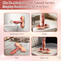 Sit and Ride Thrusting G Spot Clit Dildo - Lustory