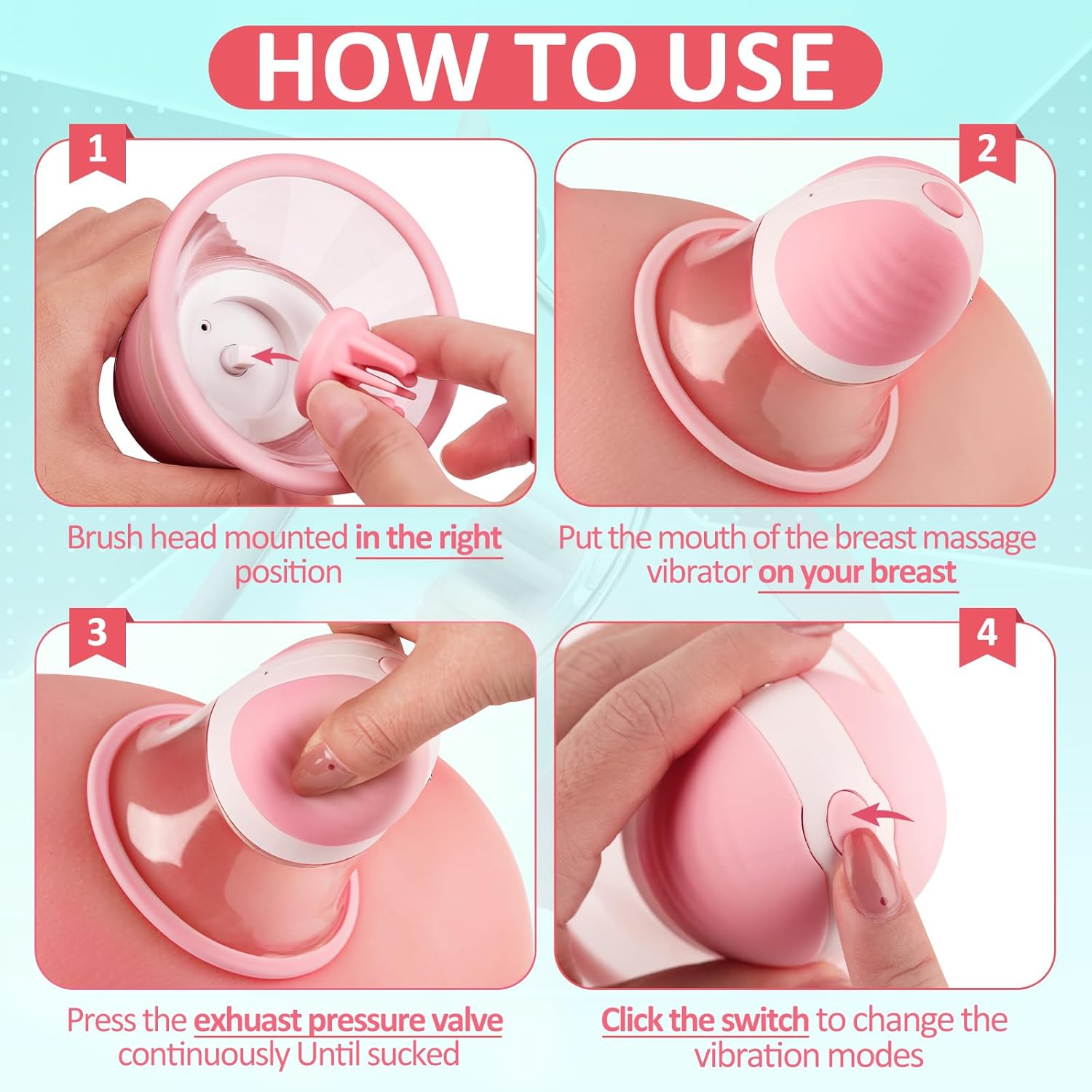Nipple Sucking Rotation Stimulator Massager - Lustory