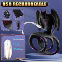 Penis Rings Dragon-Shape Male Sex Toys with 10 Vibration Modes - My Store