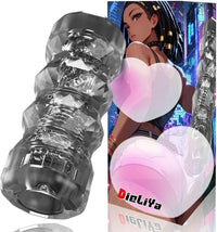 Manual Male Masturbation Realistic 3D Textured Stroker 5 Colors - My Store