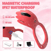 Wearable Panty Vibrator Vibrating Penis Ring Clitoral Stimulator with 9 Vibration Modes - My Store