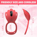 Wearable Panty Vibrator Vibrating Penis Ring Clitoral Stimulator with 9 Vibration Modes - My Store