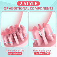 Nipple Sucking Rotation Stimulator Massager - Lustory