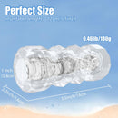 Manual Male Masturbation Realistic 3D Textured Stroker 5 Colors - My Store