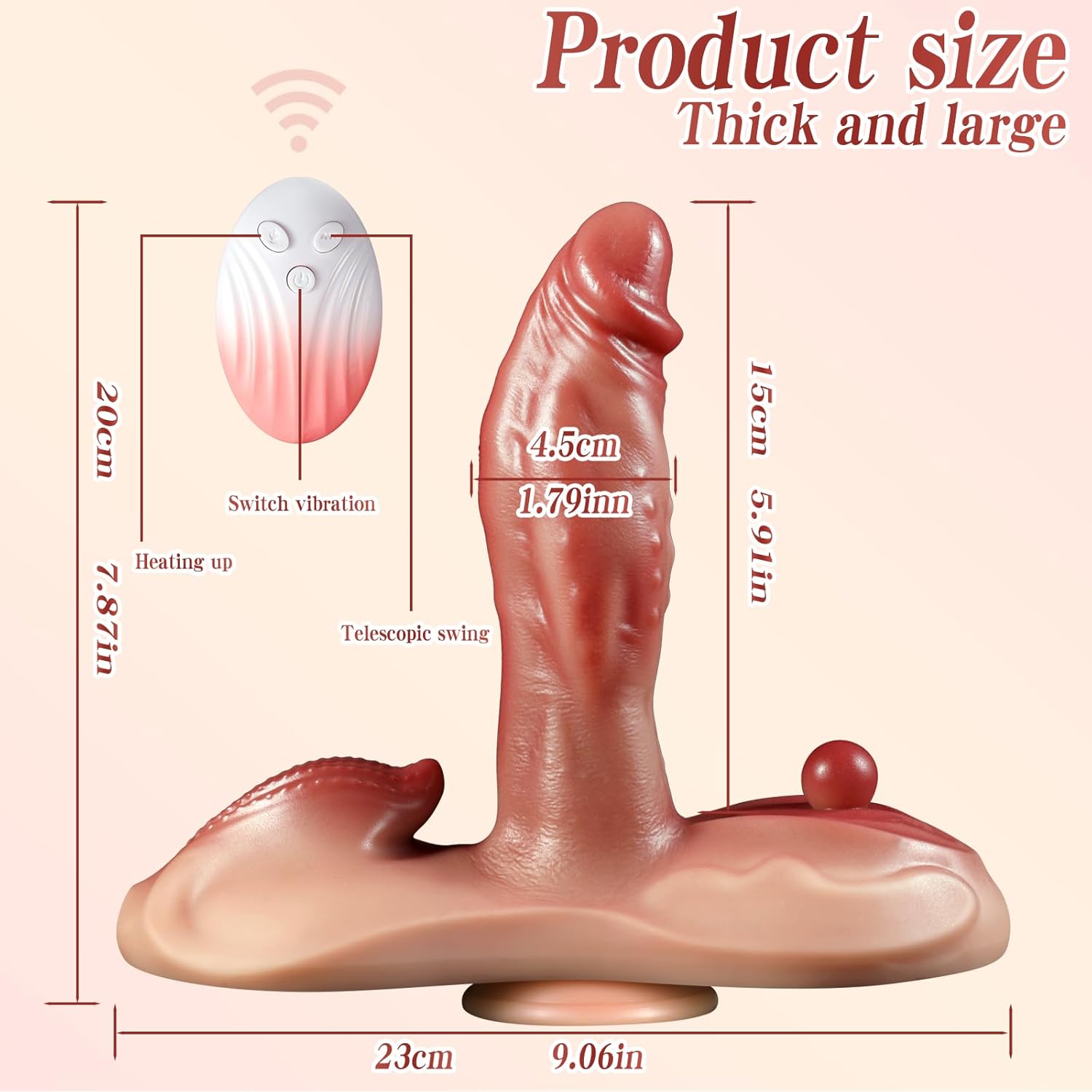 Sit and Ride Thrusting G Spot Clit Dildo - Lustory
