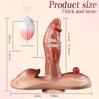 Sit and Ride Thrusting G Spot Clit Dildo - Lustory