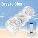 Manual Male Masturbation Realistic 3D Textured Stroker 5 Colors - My Store
