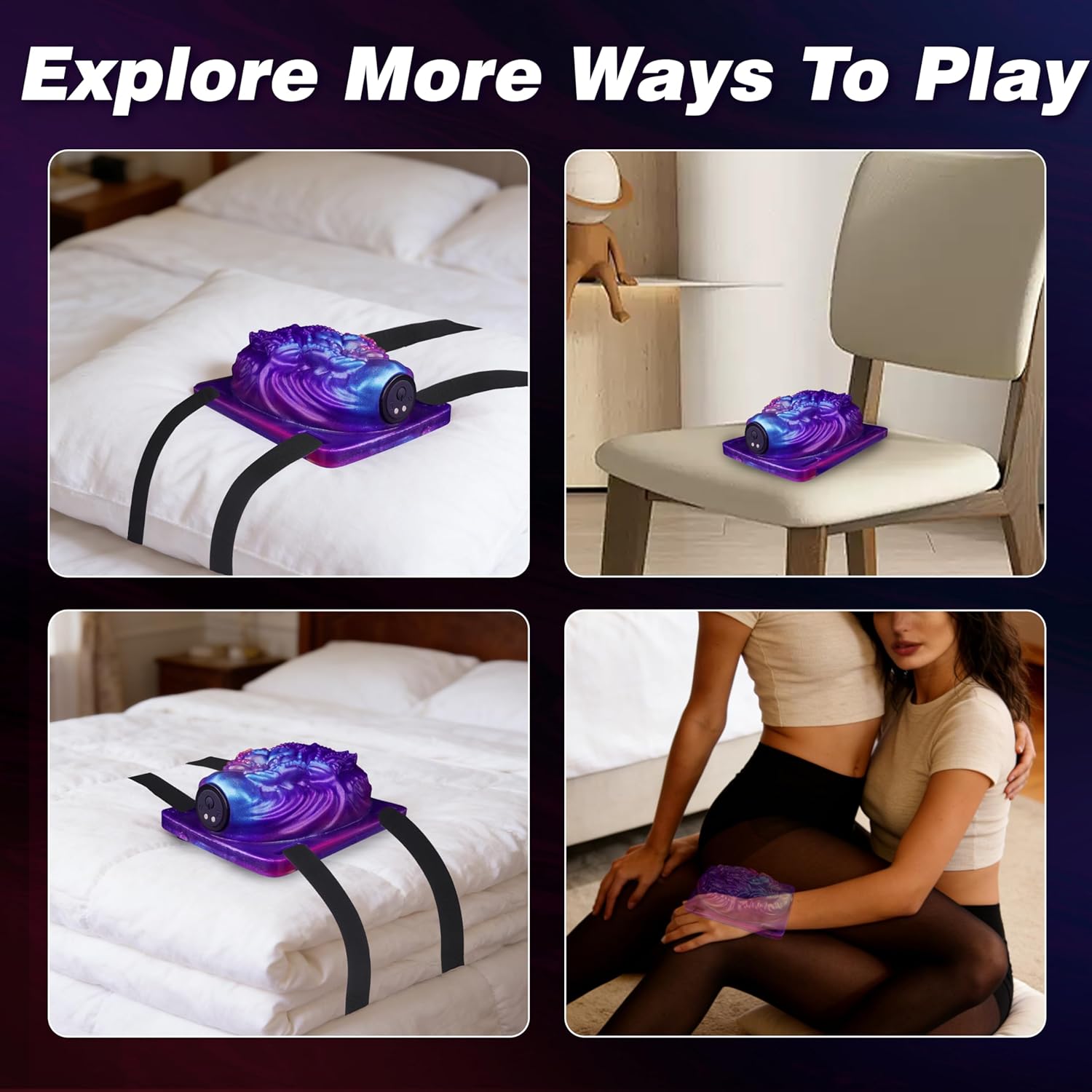 Strap On Monster Riding Vibrator Clit Stimulator - Lustory