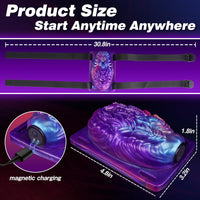 Strap On Monster Riding Vibrator Clit Stimulator - Lustory