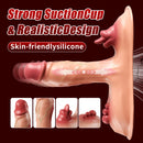 Ride Thrusting Tongue Dildo G Spot Vibrator - Lustory