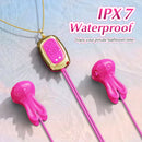 Rabbit Neck-hanging Nipple Clamps Vibrator With APP Control For Couple - My Store