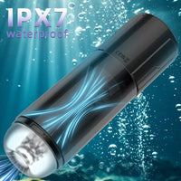 2 in 1 Waterproof Auto Suction Vibration Male Masturbator - My Store