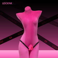 Lockink Pink Love-shaped Wearable Clitoral Suction Vibrator With Remote Control - My Store